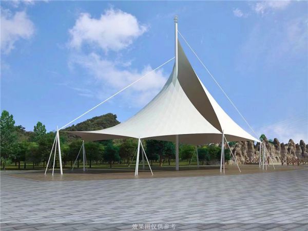 建造膜結(jié)構(gòu)遮陽(yáng)棚的時(shí)候如何使設(shè)施更加牢固？